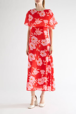 Lange jurk - Rood