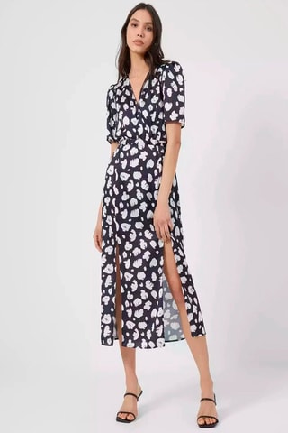 Robe midi Aimee - Bleu marine