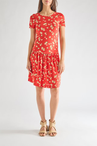 Jurk Tropicana - Rood