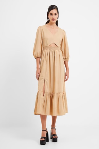 Midi-jurk Rhodes - Beige