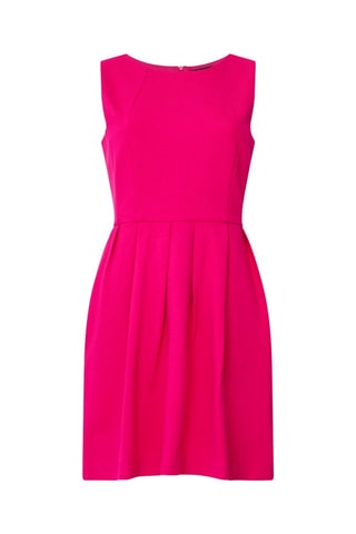 Rechte Jurk Slv - Fuchsia