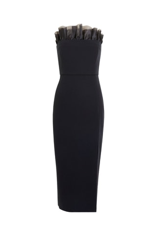 Strapless Jurk Echo - Zwart