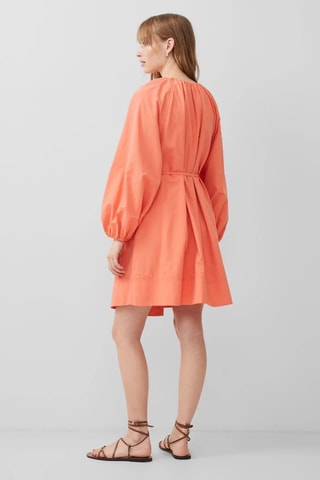 Trapeziumjurk Alora - Koraalrood