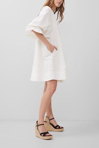 Trapeziumjurk Alora - Wit