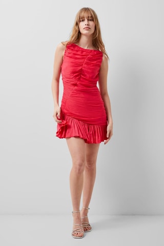 Rechte Jurk Althea - Rood