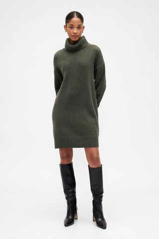 Robe pull - Vert olive