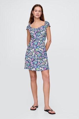 Robe patineuse - Bleu