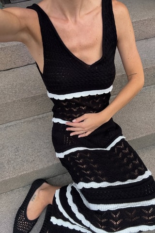 Robe longue - Noir