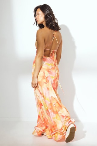 Robe longue - Orange