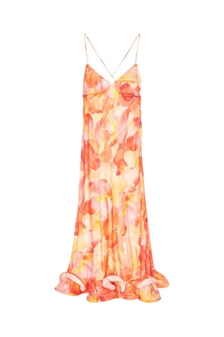 Robe longue - Orange