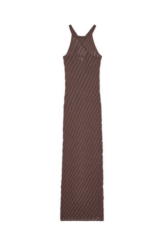 Robe longue - Marron