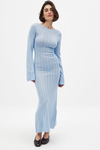 Robe longue - Bleu clair