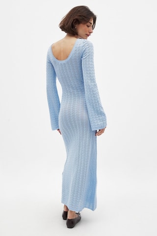 Robe longue - Bleu clair