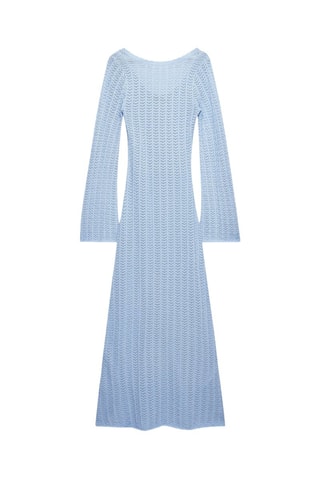 Robe longue - Bleu clair