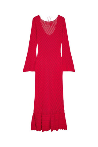 Robe longue - Rouge