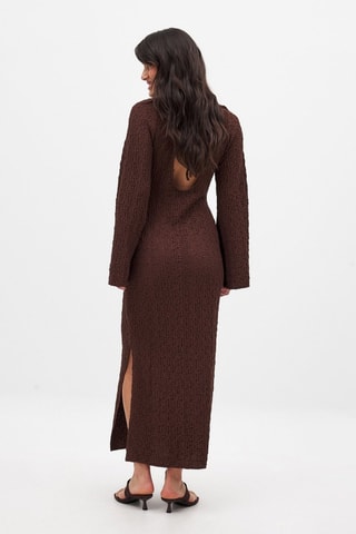 Robe longue - Marron
