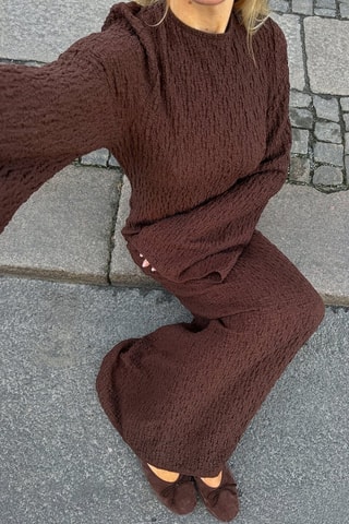 Robe longue - Marron
