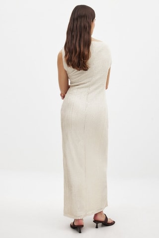 Lange Jurk - Beige