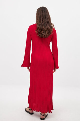 Robe longue - Rouge