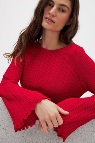 Robe longue - Rouge