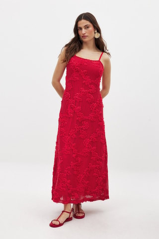 Lange Jurk - Rood