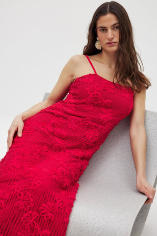Lange Jurk - Rood