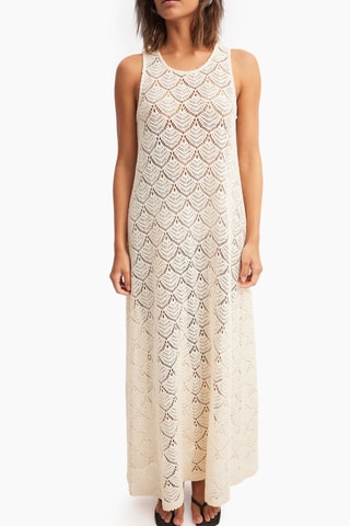 Robe longue - Ecru