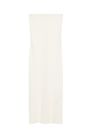 Robe bustier - Blanc cassé