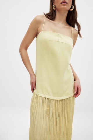 Robe longue - Jaune pâle
