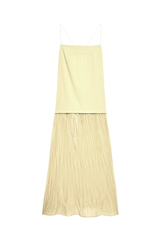 Robe longue - Jaune pâle