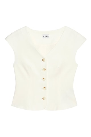 Gilet - Wit
