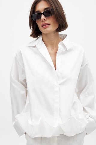Blouse Regular Fit - Wit