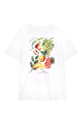 T-shirt oversize - Blanc