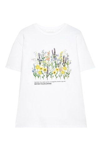 T-shirt oversize - Blanc