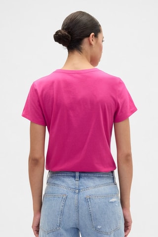 T-shirt straight - Fuchsia