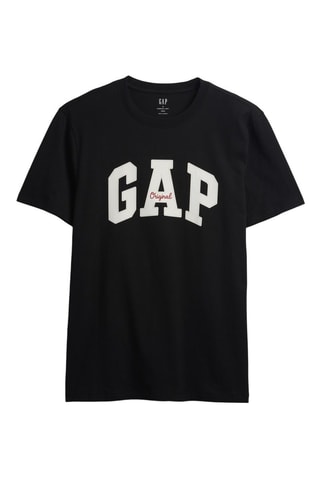 T-shirt straight - Noir
