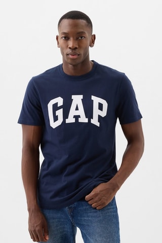 T-shirt straight - Bleu marine