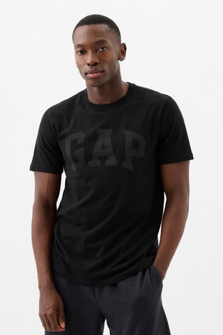 T-shirt straight - Noir