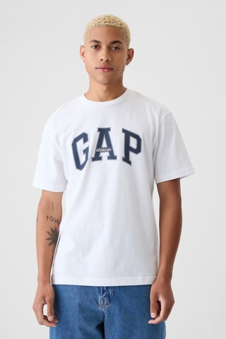T-shirt loose - Blanc