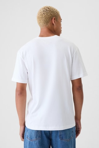 T-shirt loose - Blanc