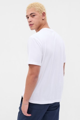 T-shirt loose - Blanc