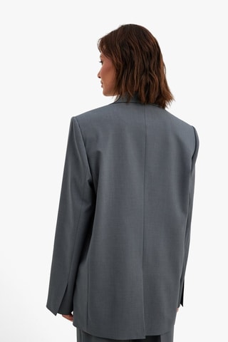 Oversized Blazer - Grijs