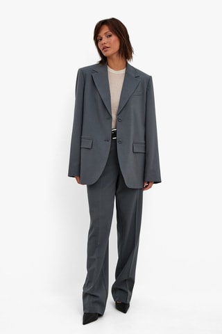 Oversized Blazer - Grijs