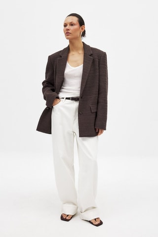 Oversized Blazer - Bruin
