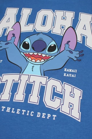 T-shirt et short Stitch Lilo et Stitch Disney  - Bleu marine