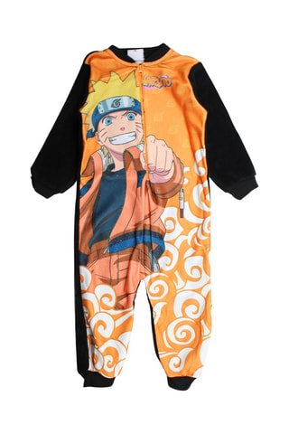 Combinaison polaire Naruto  - Noir, bleu et orange