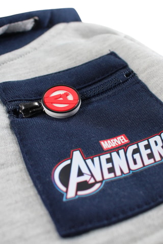 Sweat à capuche Avengers Marvel - Gris