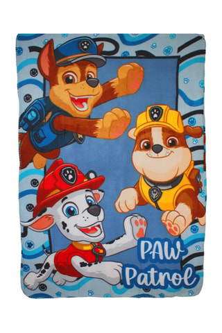 Plaid Pat'Patrouille - Bleu