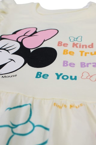 Robe Minnie Disney - Beige, bleu et rose