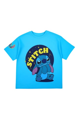 T-shirt Stitch Lilo & Stitch Disney - Bleu